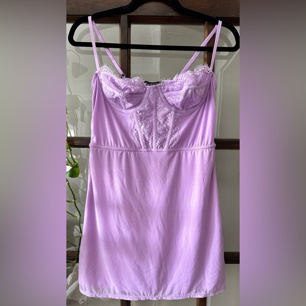 Urban Outfitters Lingerie Lavender Lace Trim